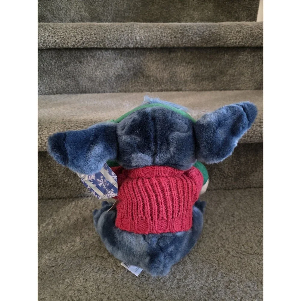 Disney Store Exclusive Stitch Plush Lilo & Stitch Naughty Christmas Sweater